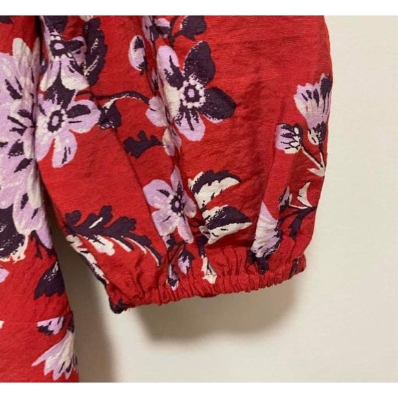 New Anthropologie x Maeve Puff-Sleeve Dress Size 12 - Picture 6 of 8